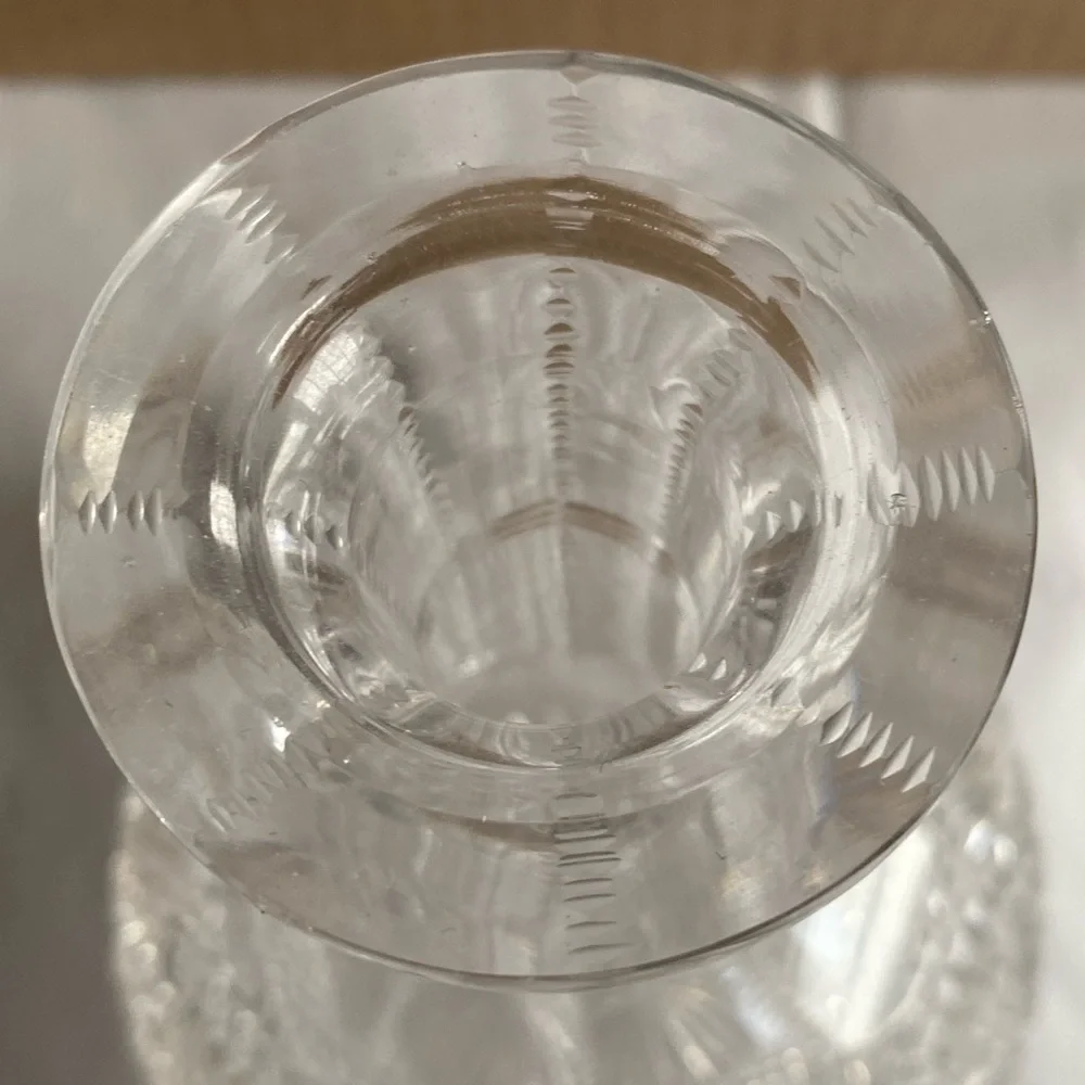 American Brilliant Carafe Strawberry Diamonds
